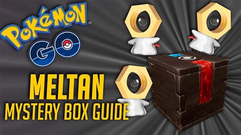 meltan metal box|pokemon go mysterious box.